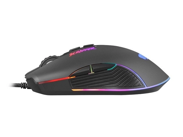 Fury Scrapper Gaming Egér RGB 6400 DPI