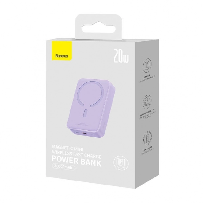 Baseus mágneses mini powerbank 20000mAh