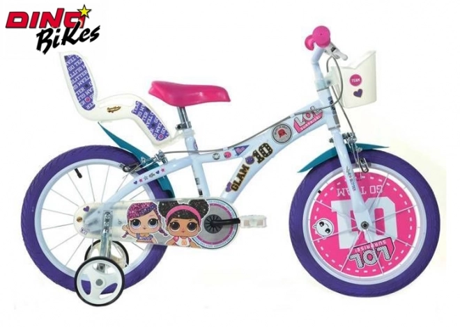 Dino Bikes 14" gyerek kerékpár LOL 2020