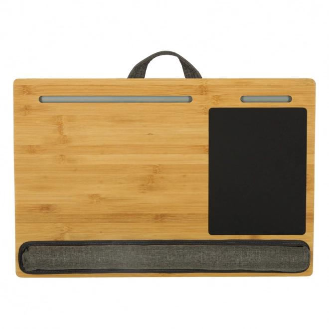 Fa laptoptartó asztal