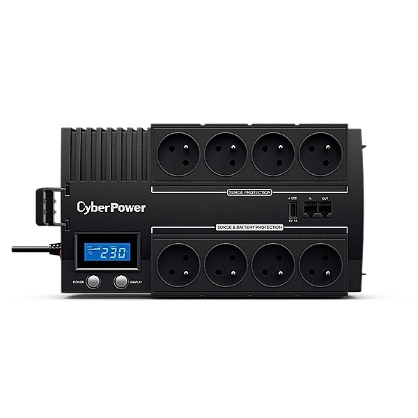 CyberPower tartalék áramellátás UPS 700VA LCD kijelzővel