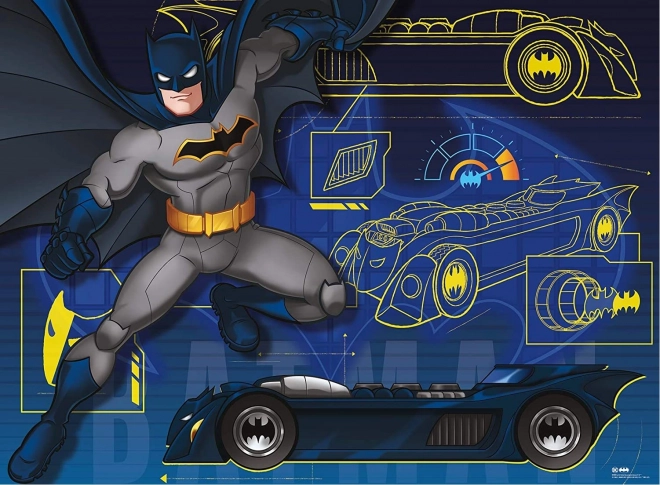 Batman 100 darabos puzzle