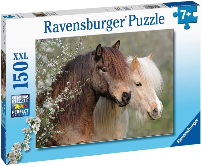 Ravensburger lovas puzzle 150 darabos