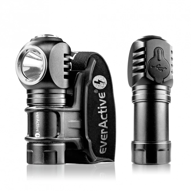 Felújított LED kézi és fejlámpa everActive 500 lumen