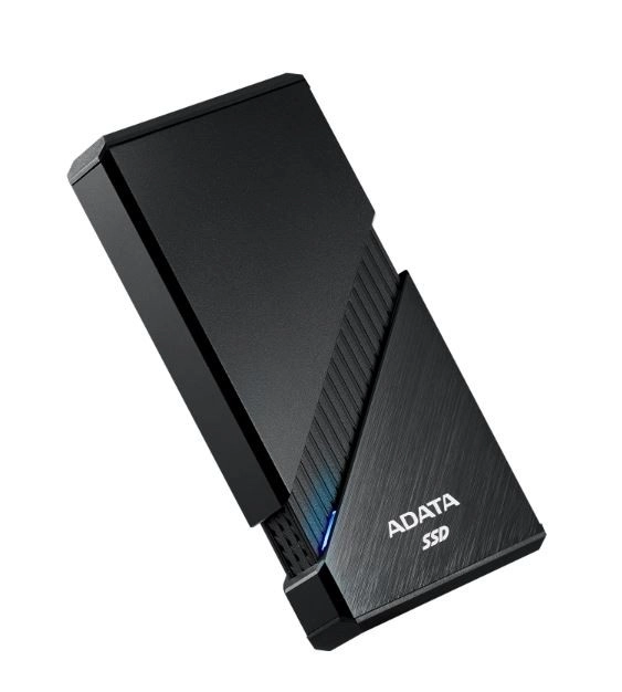Külső SSD meghajtó USB4C 4TB fekete