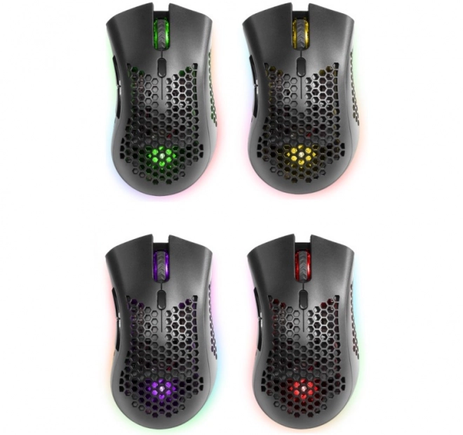 Vezeték nélküli gamer egér RGB világítással