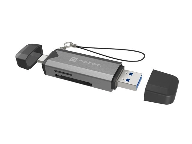 Natec scarab 3 kártyaolvasó USB A/C SD/MICRO USB 3.1