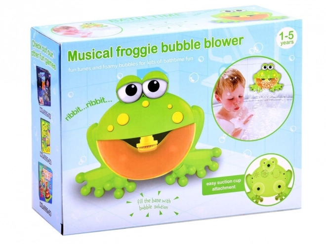 Fürdőjáték habgenerátor béka – Béka