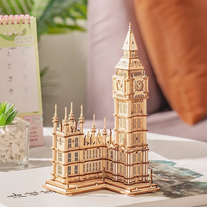 Világító fa 3D puzzle Big Ben torony