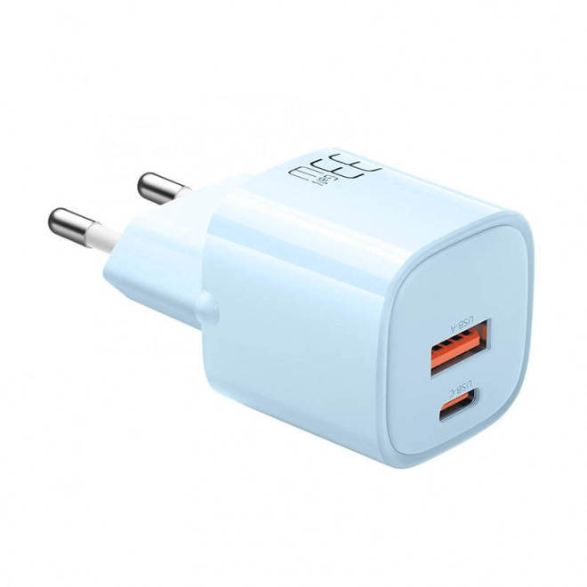 Nagy teljesítményű kék GaN töltő 33W McDodo USB-C és USB-A