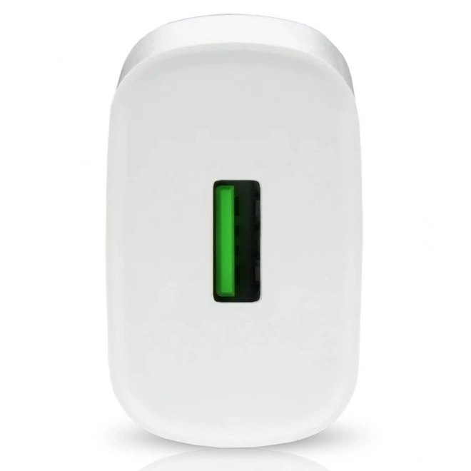 Fehér USB töltő 18W QC3.0