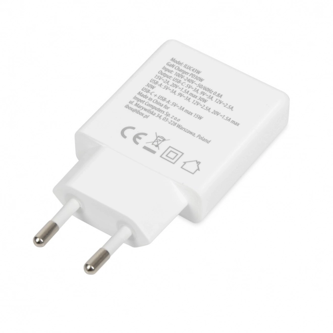 30W USB C hálózati töltő