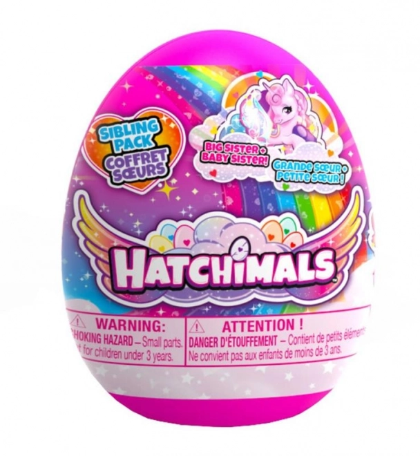 Hatchimals testvérek tojás