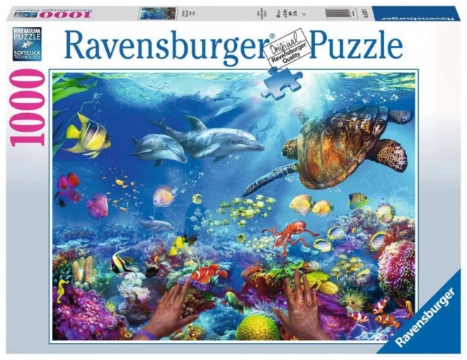 Ravensburger búvárkodás puzzle 1000 darabos