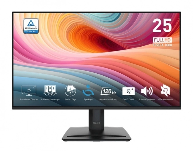 Monitor Pro LED FHD 24,5" 120Hz Fekete