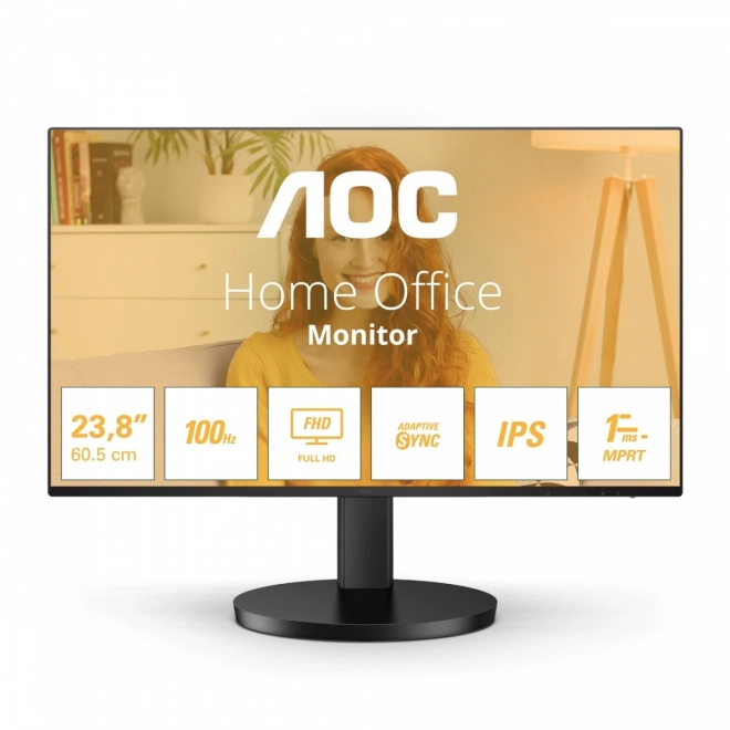 24 hüvelykes IPS monitor 100Hz HDMI hangszórókkal