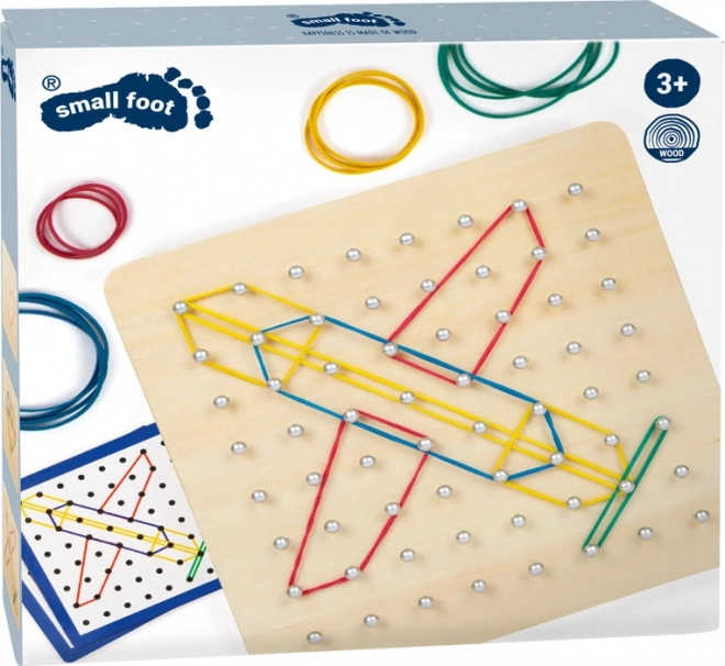 Small Foot Fa Geoboard Játék