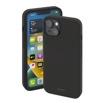 Hama fekete tok iPhone 14 Plus-hoz