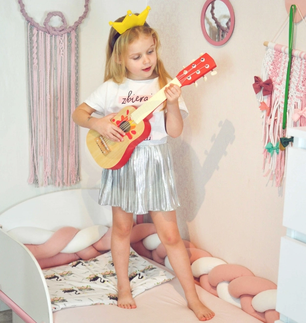Fa gitár 52cm pengetővel