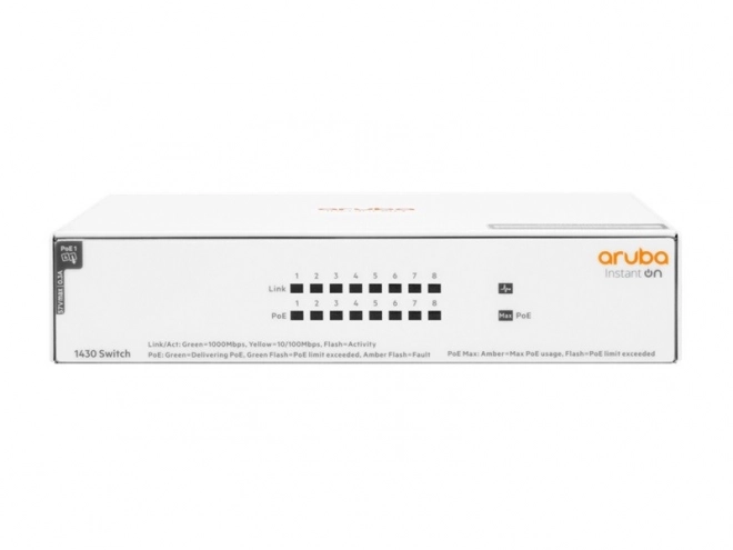 Aruba Instant On 8 Portos PoE Switch