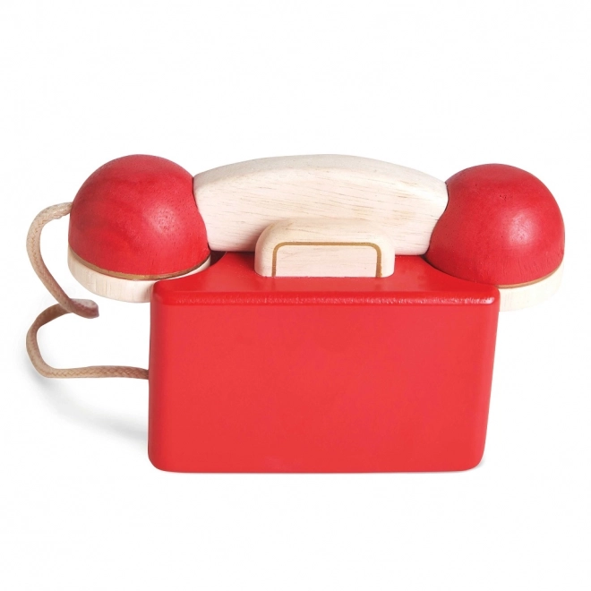 Vintage fa játék telefon - Le Toy Van