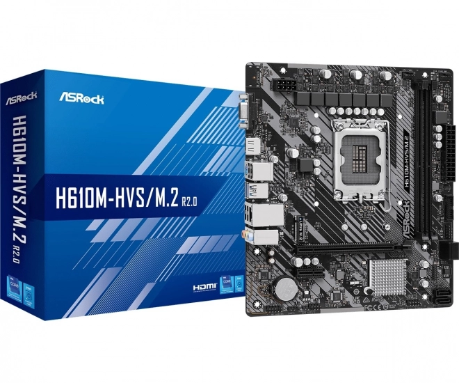 Alaplap ASRock H610M-HVS/M.2