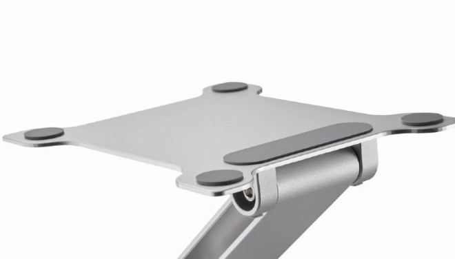Összecsukható ezüst laptop állvány 15,6 col