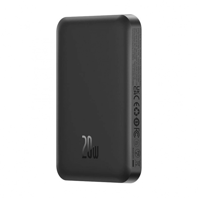 Baseus mágneses mini powerbank 5000mAh fekete