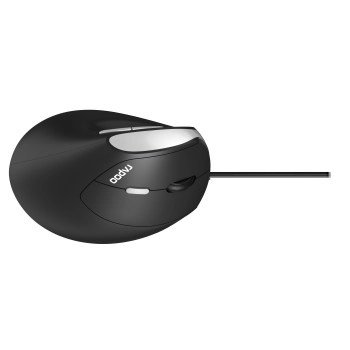 Ergonomikus függőleges vezetékes egér