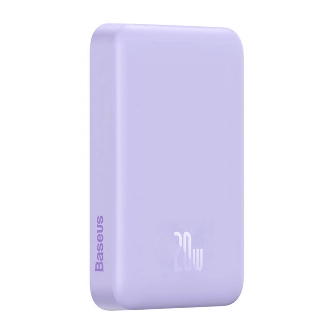 Baseus mágneses mini 10000mAh powerbank lila