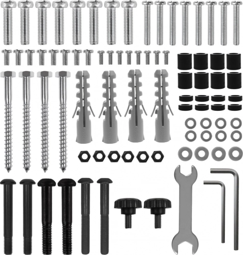 Teljes szerelőkészlet a csomagban