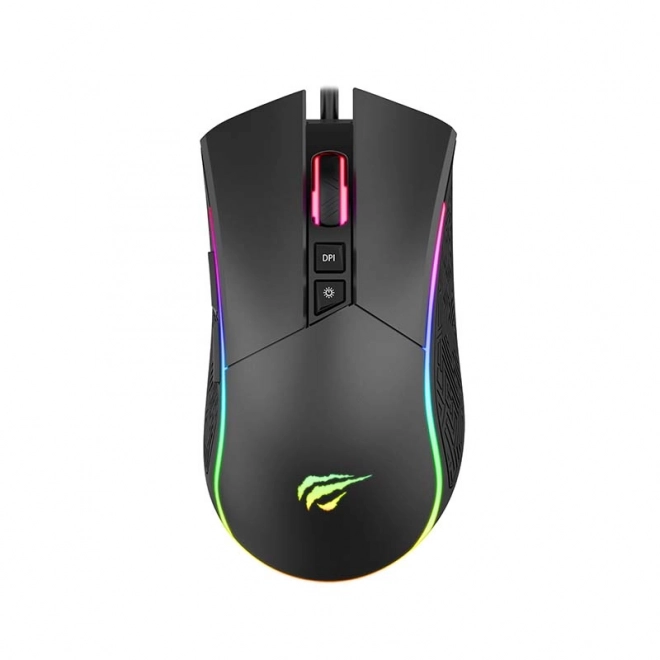 Rgb gamer egér ergonomikus kialakítással