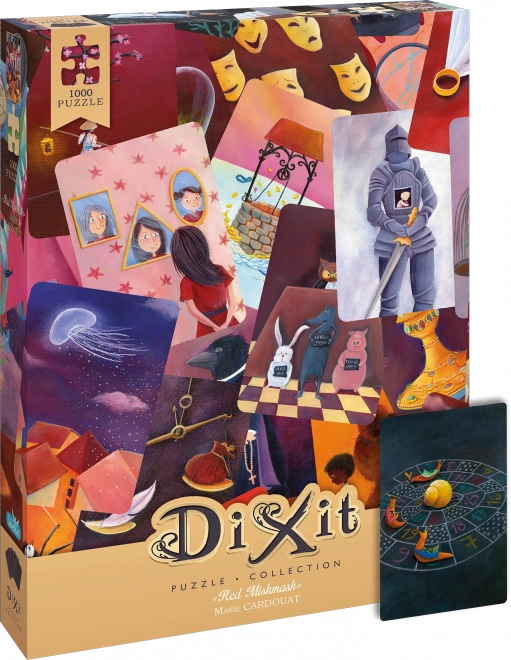 Puzzle Dixit: Piros MishMash 1000 darabos