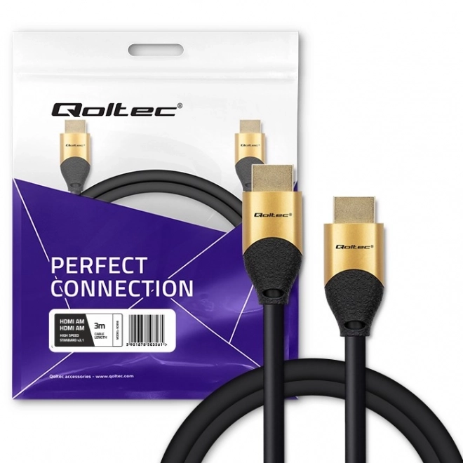 Hdmi kábel Ultra High Speed 8K 60Hz 3m - Qoltec