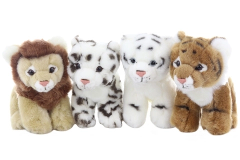 Plüss Tigris és Oroszlánkölyök 33 cm