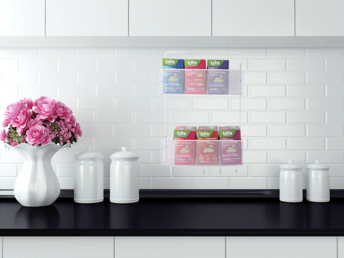 Két tárolópolc a maximális rendezettségért