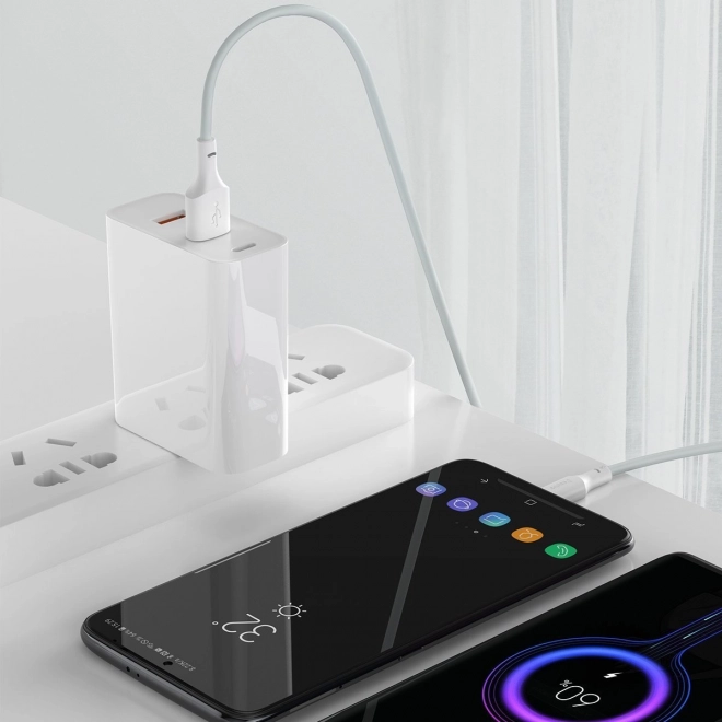 Baseus white usb-c adatkábel készlet