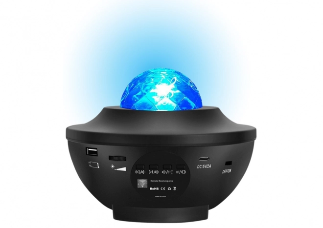 Csillagprojektor Bluetooth hangfallal és távirányítóval