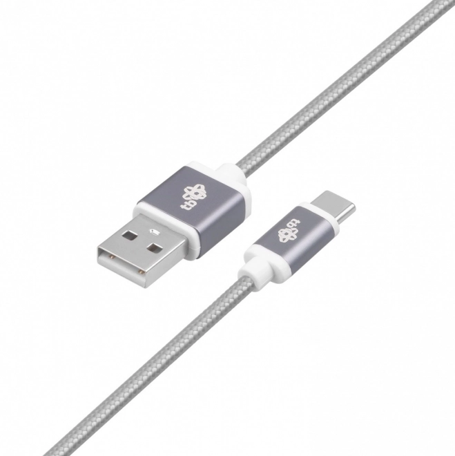 Prémium szürke USB-USB C kábel 1,5 m