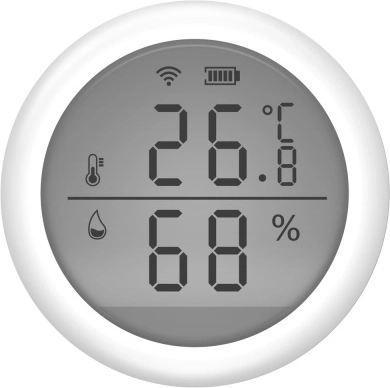 Umax U‑Smart okos Wi‑Fi hőmérséklet‑ és páratartalom‑érzékelő kijelzővel