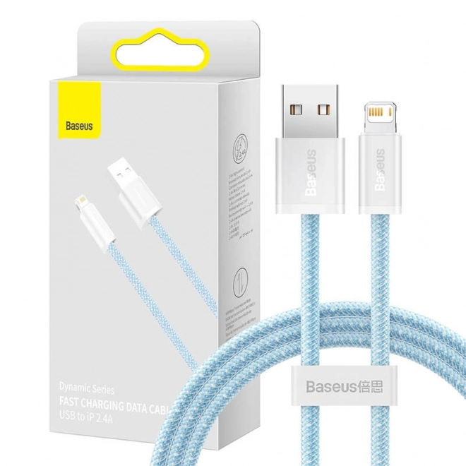 baseus usb-lightning kábel kék szín