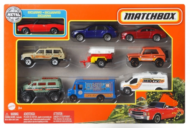 Matchbox játékautó szett - 9 darabos gyűjtemény