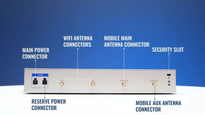 Nagysebességű LTE Router GNSS funkcióval