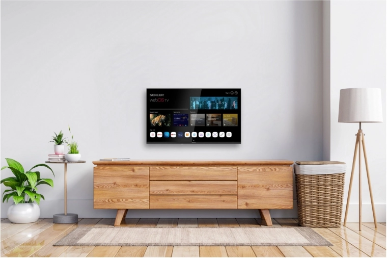 Kép HDR10 támogatással és széles betekintési szögekkel