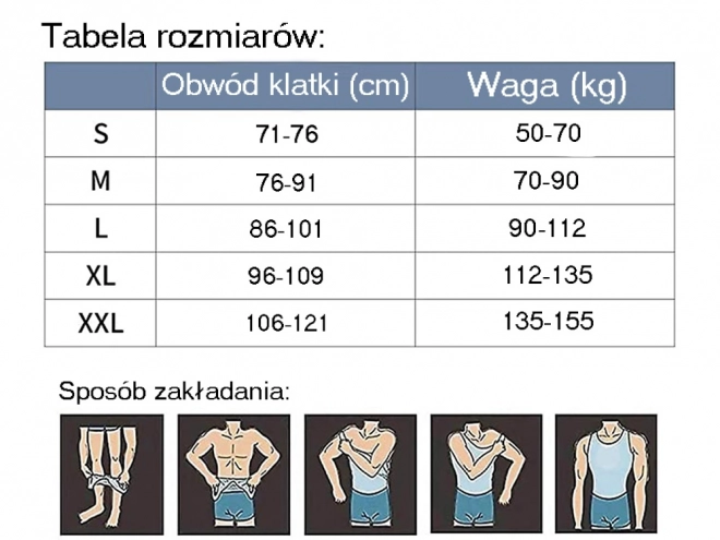 Férfi alakformáló aláöltözet slim