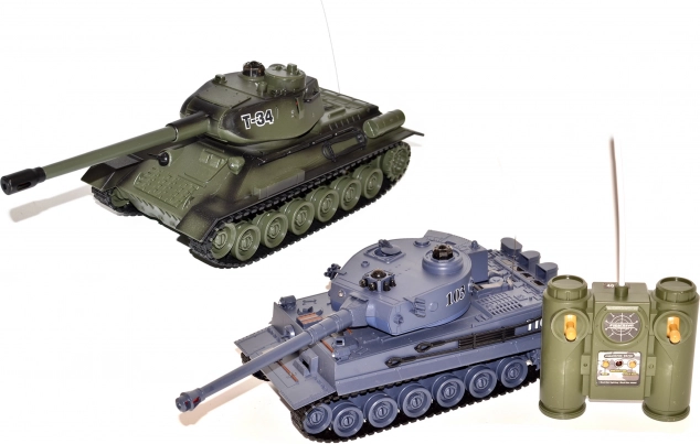 Történelmi RC tankcsata 25 cm