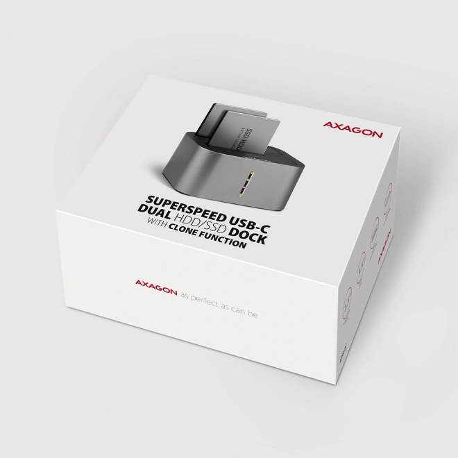 Usb 3.2 Gen 1 dokkoló állomás - 2x Sata 6G 2.5/3.5 SSD/HDD