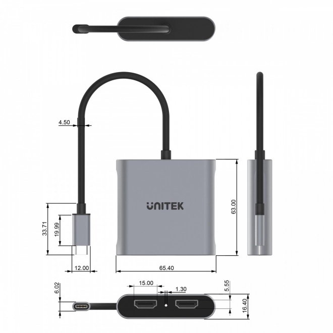 Usb-c HDMI 2.0 átalakító - 4K támogatás