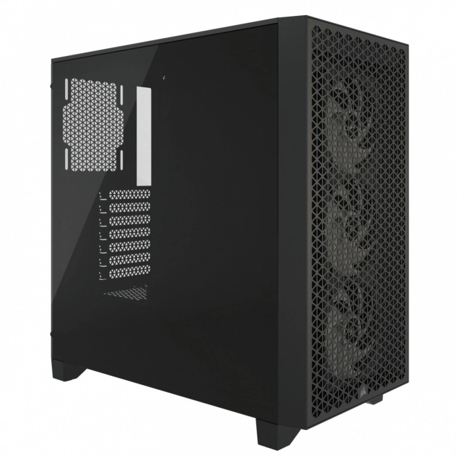 Corsair 3000D RGB airflow fekete edzett üveg középtorony ház