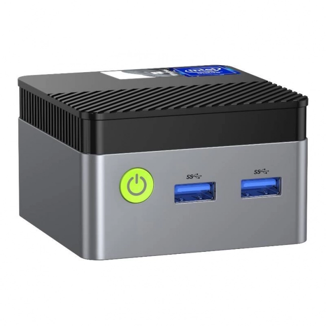 Gmktec G5 mini pc Intel N97 12GB RAM + 256GB fekete